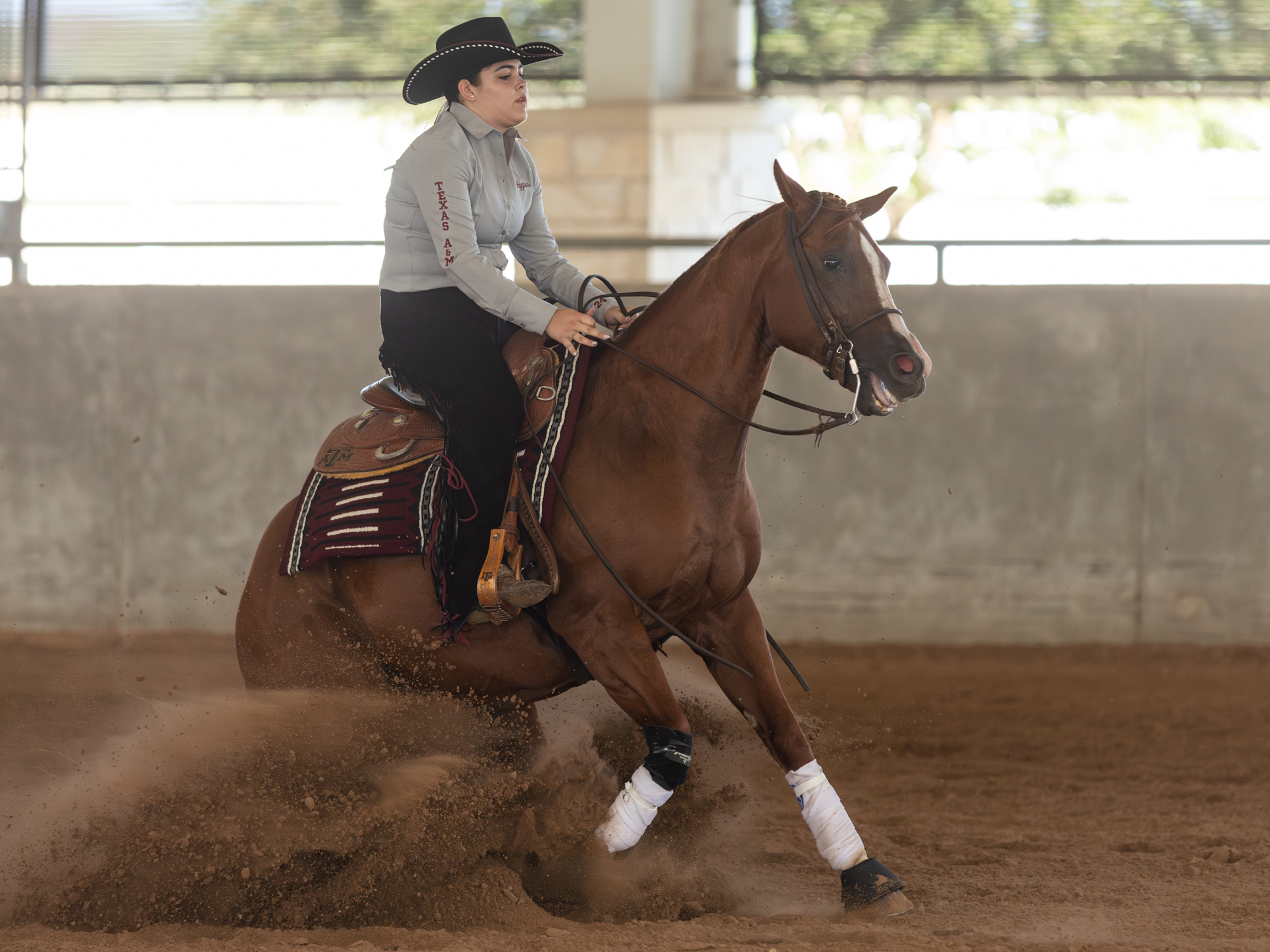 GALLERY: Equestrian Maroon and White Scrimmage