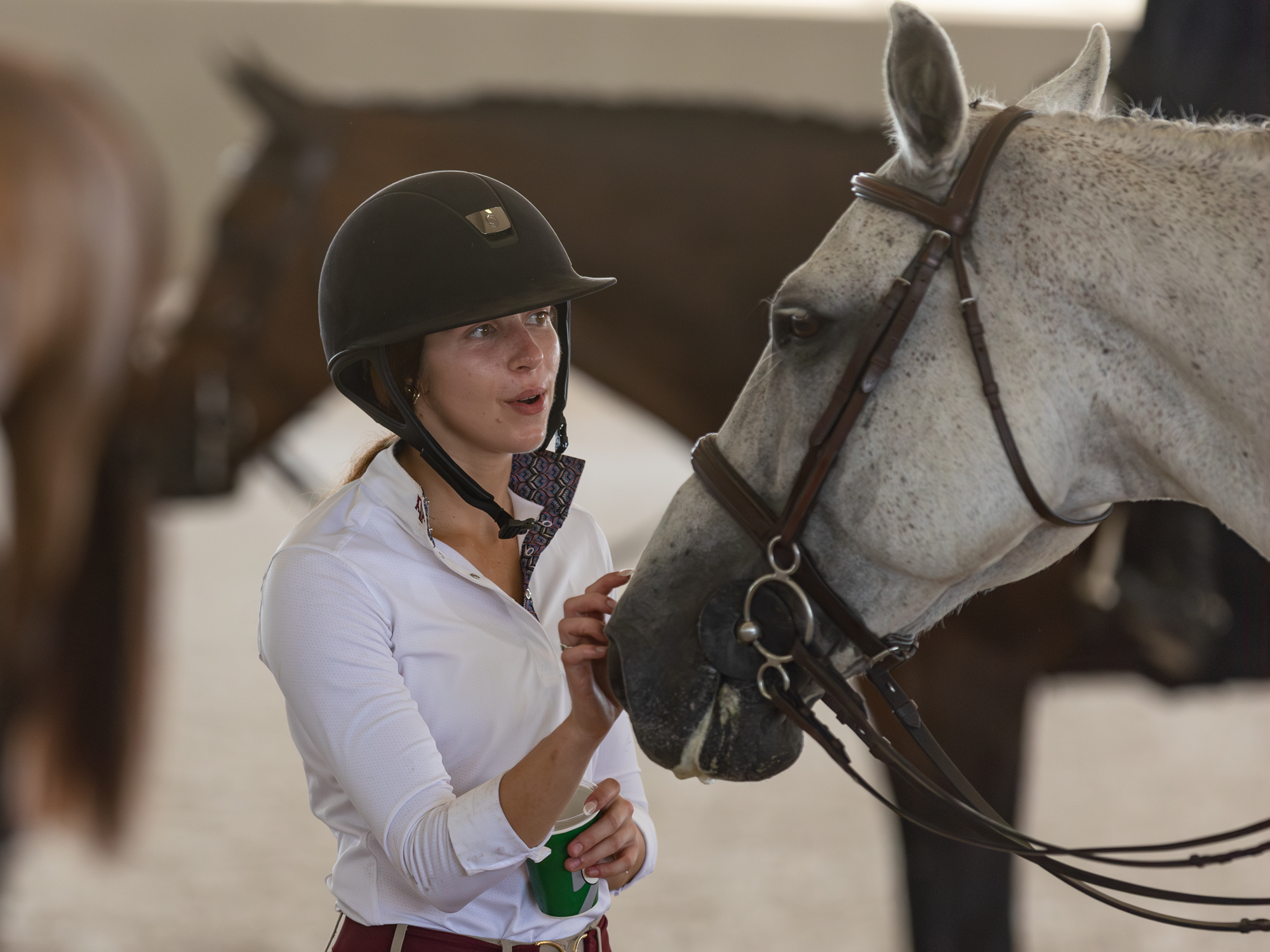 GALLERY: Equestrian Maroon and White Scrimmage