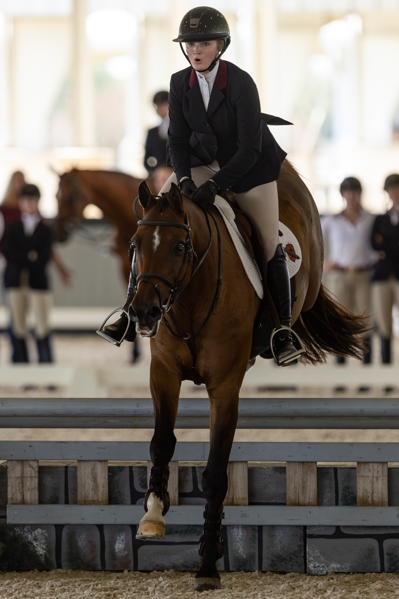 GALLERY: Equestrian Maroon and White Scrimmage