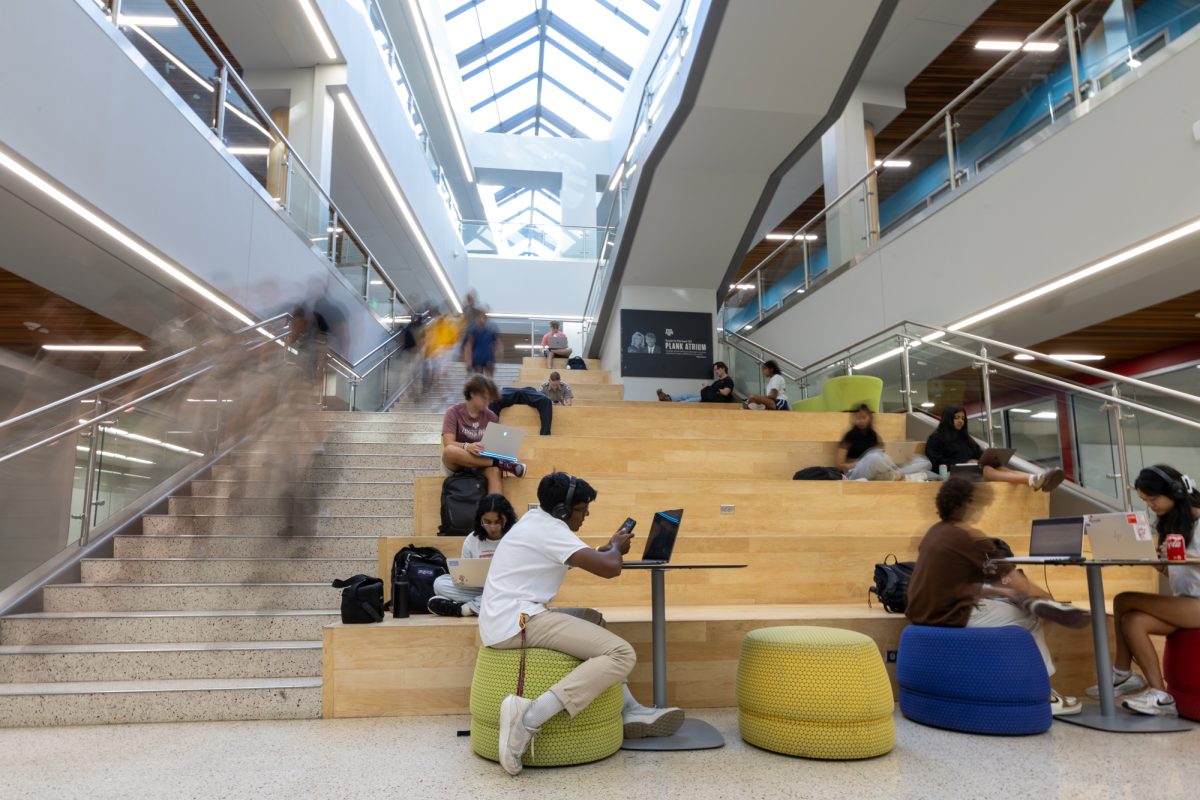 Students study in Zachry on Wednesday, Oct. 2, 2024. (Abdurahman Azeez/The Battalion)