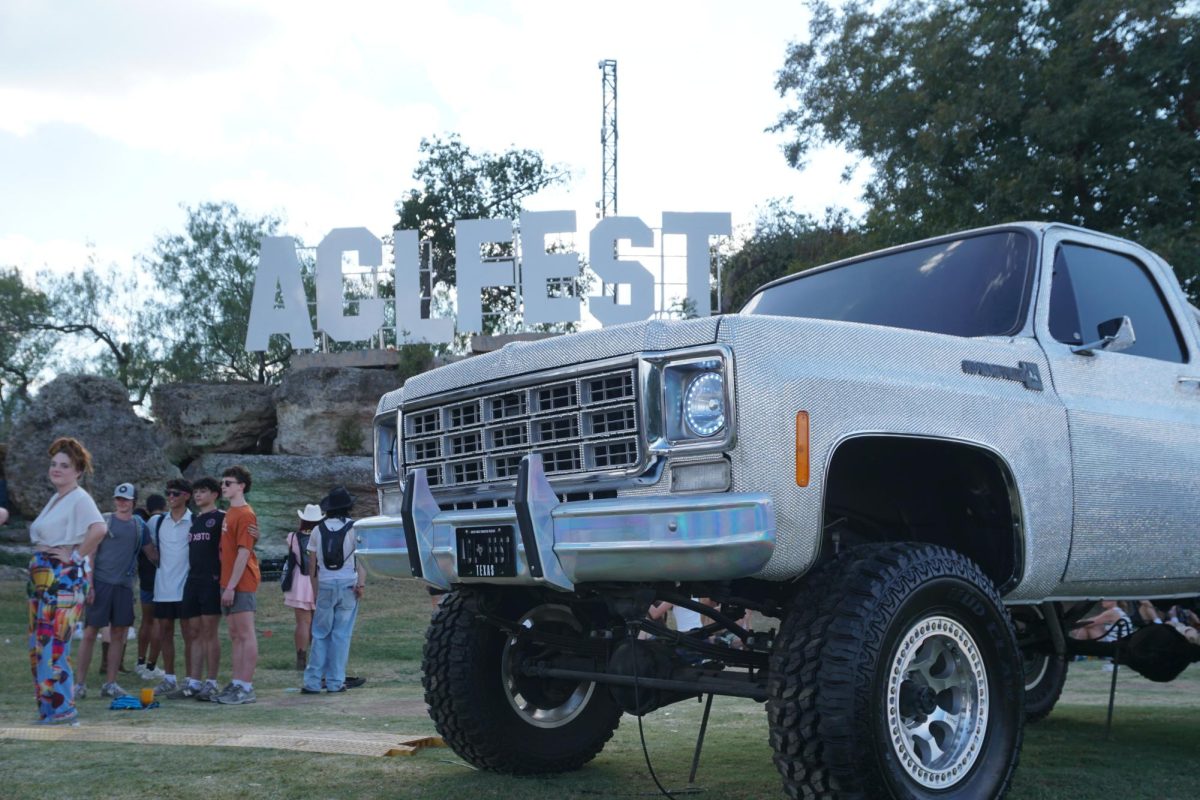 The Sparkle Truck sits in Zilker Park's Rock Island on Saturday, Oct. 5, 2024. 