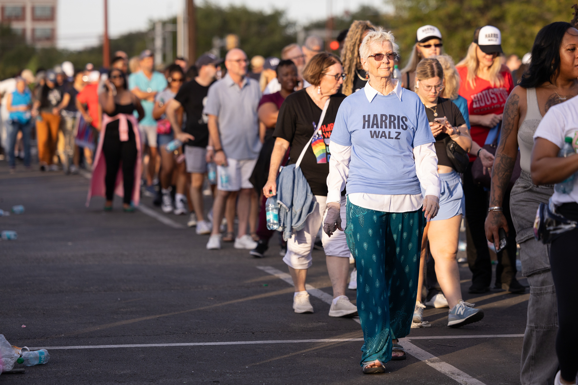 Kamala Harris’ surprise Texas rally