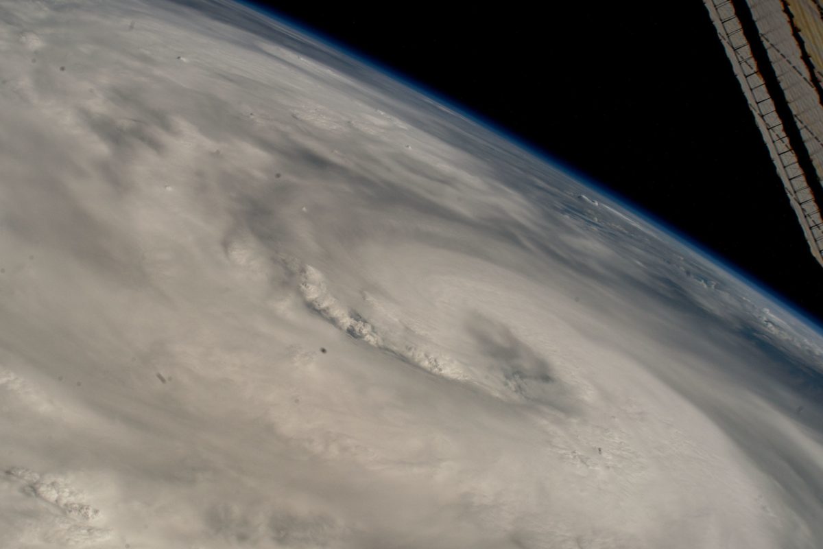 Hurricane Helene pictured from the International Space Station as it orbits 257 miles above the Gulf of Mexico off the coast of Mississippi on September 25, 2024. (NASA/Flickr, 2.0 CC)