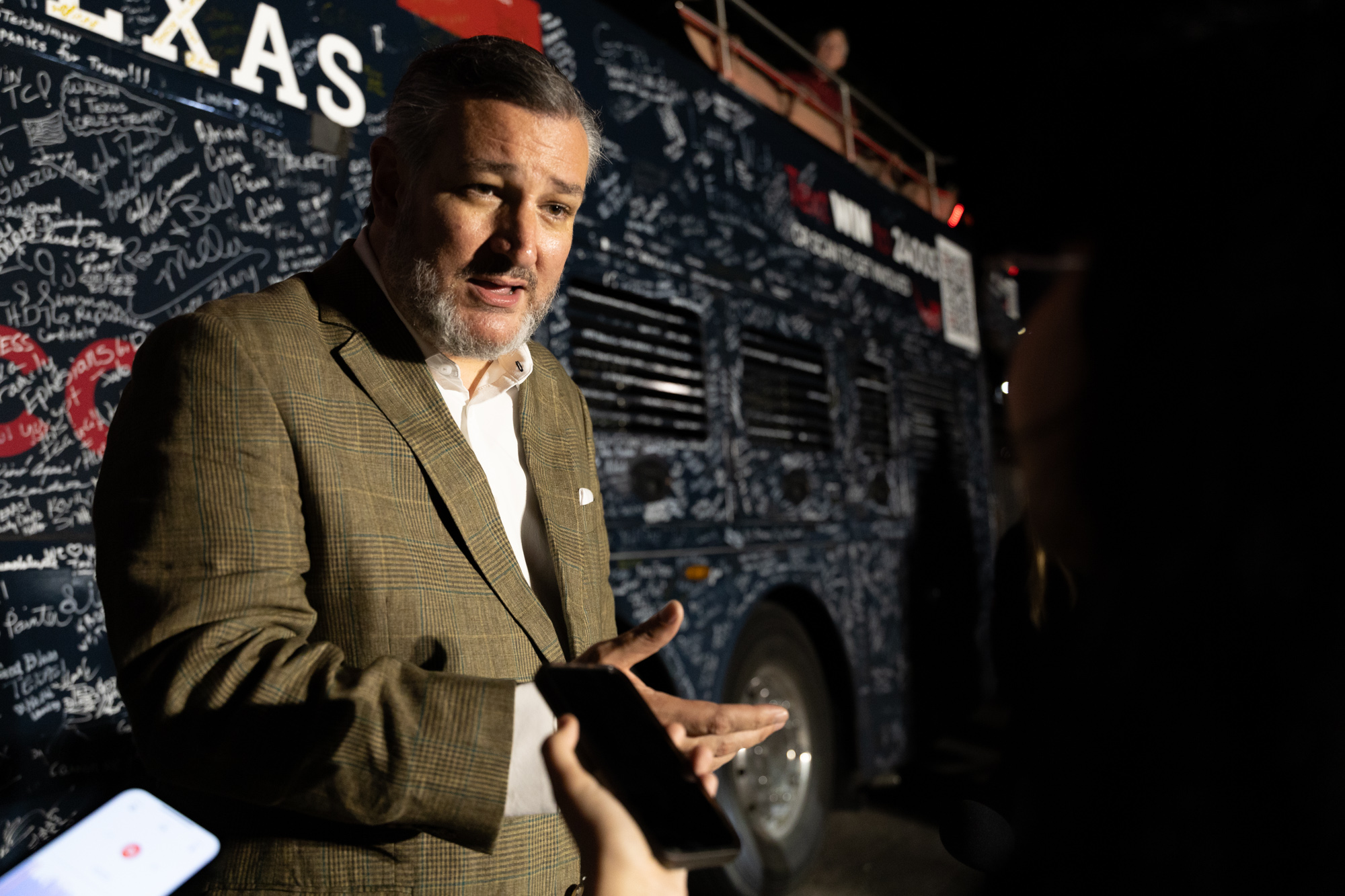 Cruz covers College Station