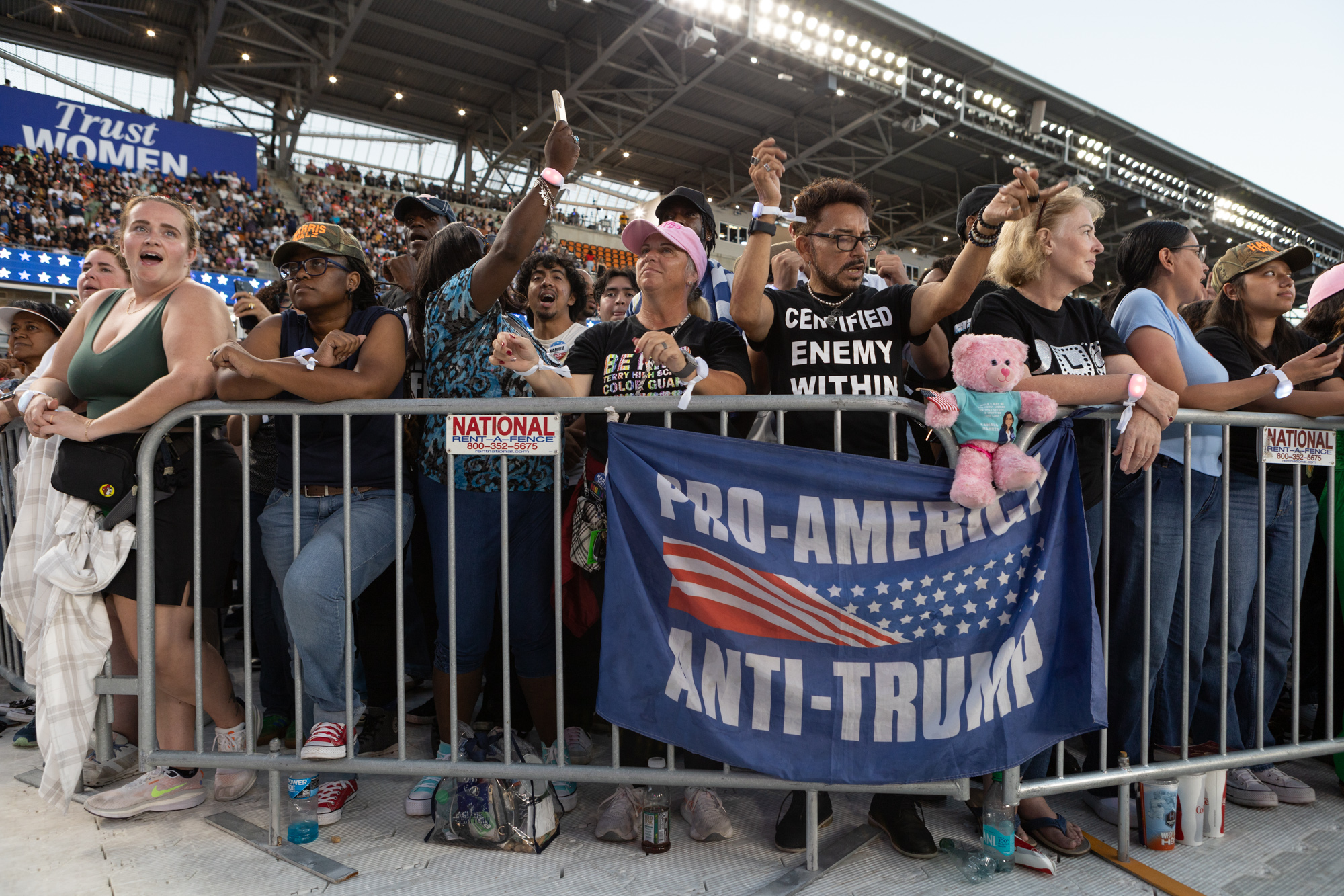 Kamala Harris’ surprise Texas rally