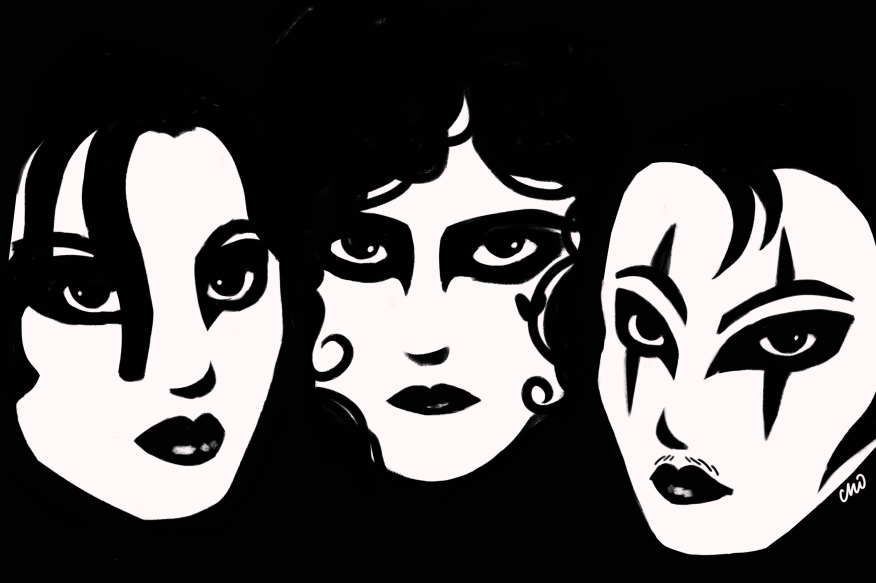 Love it or hate it, goth people are better than you. Opinion writer Joshua Abraham explains what we can learn from them about expressing our true selves. (Graphic by Chi-Chi Zhang)