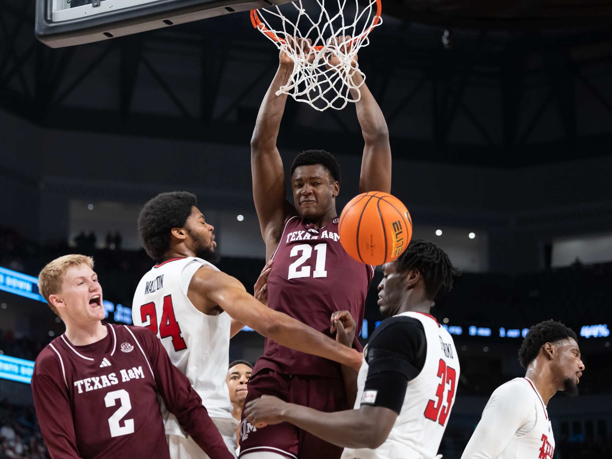 GALLERY: Men's Basketball vs. Texas Tech