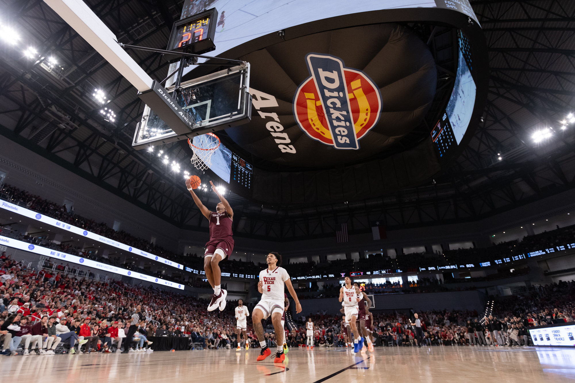 GALLERY: Men's Basketball vs. Texas Tech