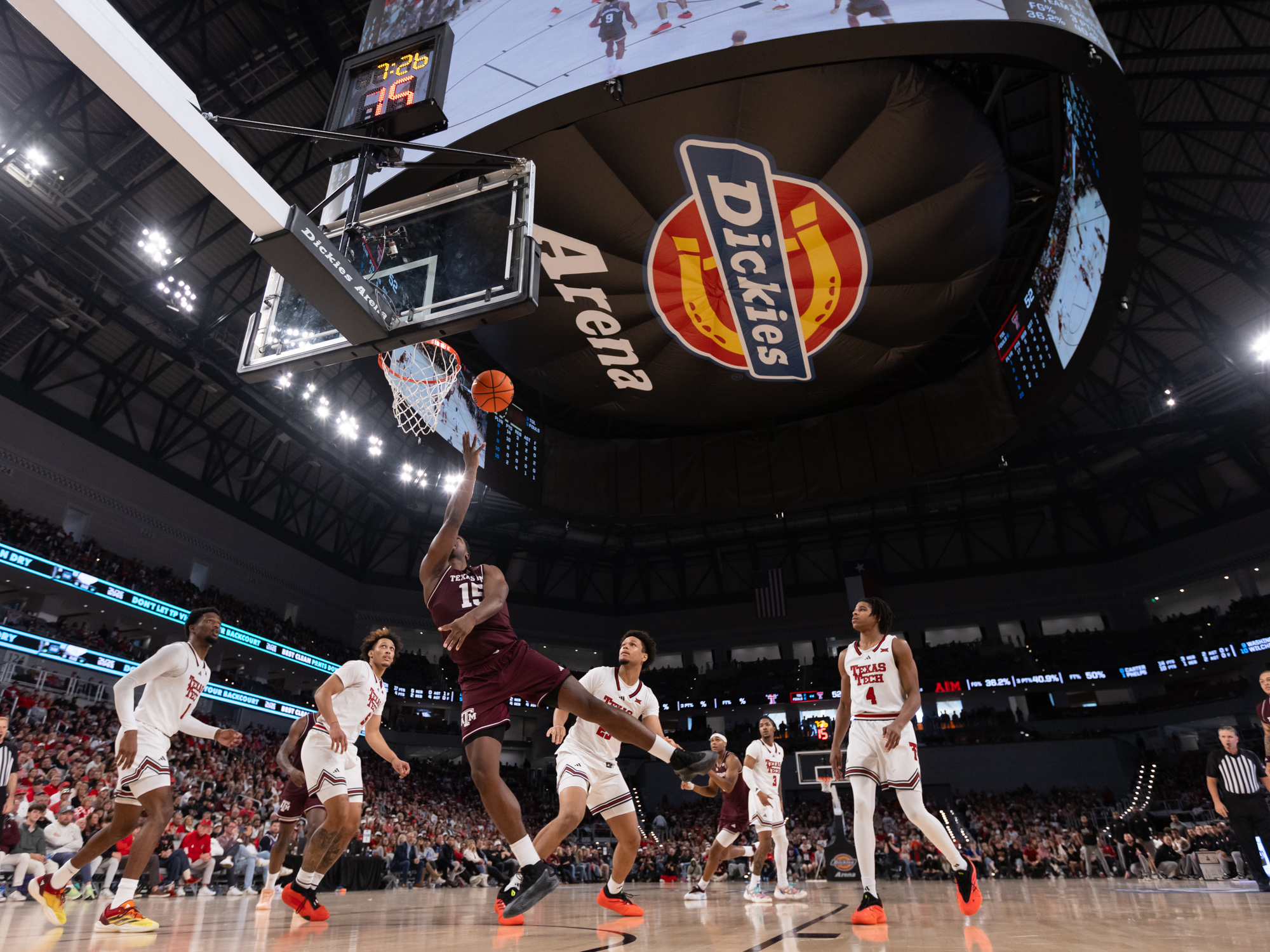 GALLERY: Men's Basketball vs. Texas Tech