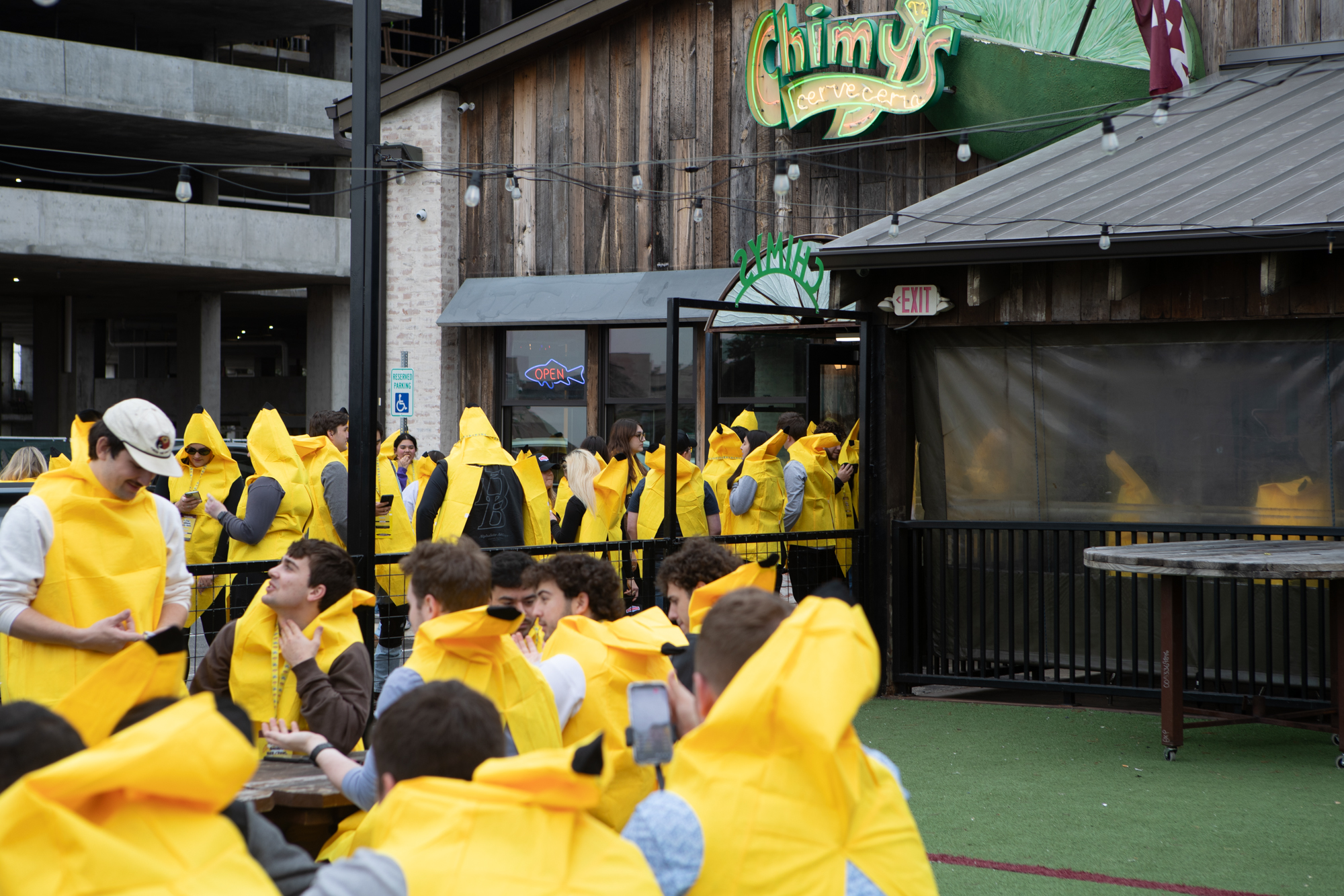 Students go bananas for Banana Bar Crawl