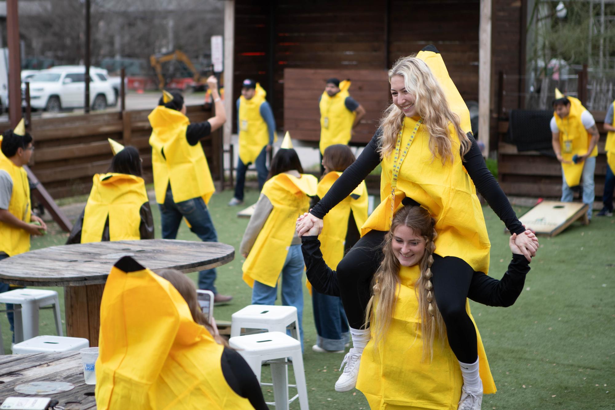 Students go bananas for Banana Bar Crawl