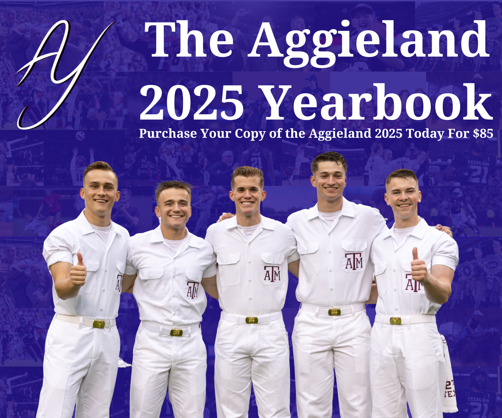 Aggieland Yearbook Spring 2025 ad