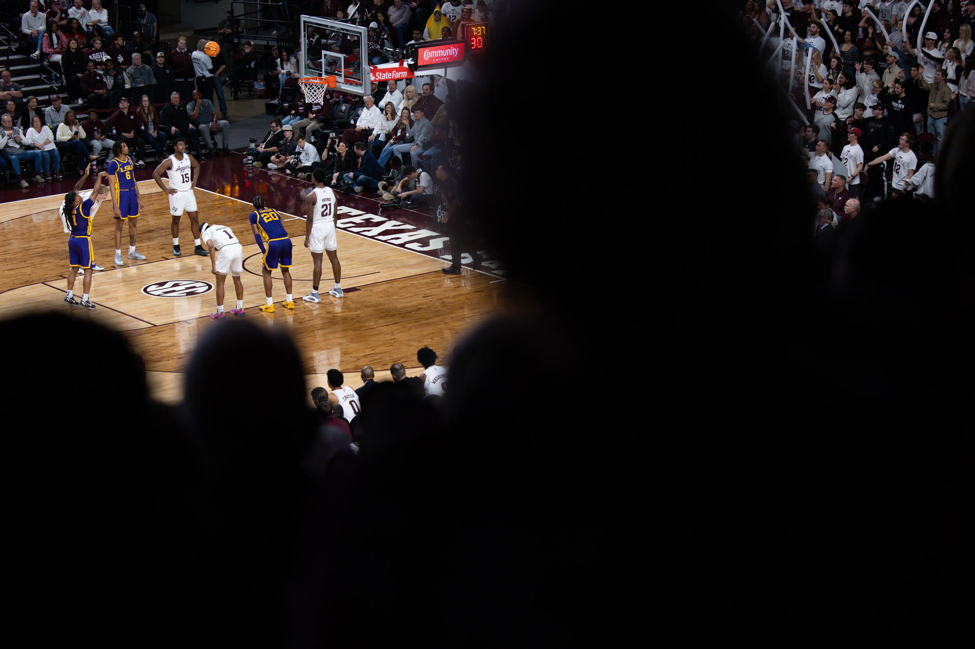 GALLERY: Men's Basketball vs. LSU