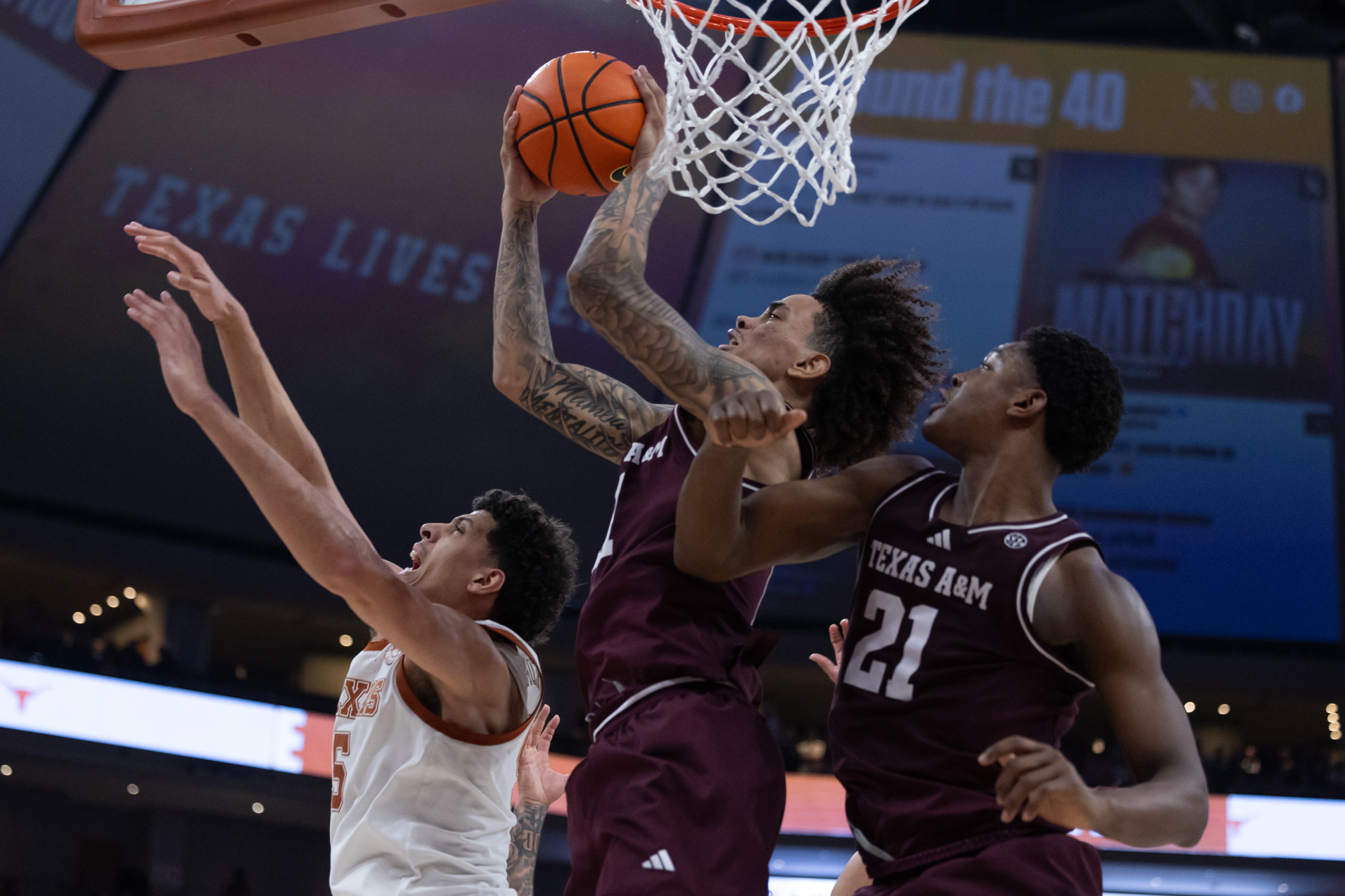 GALLERY: Men's Basketball vs. Texas