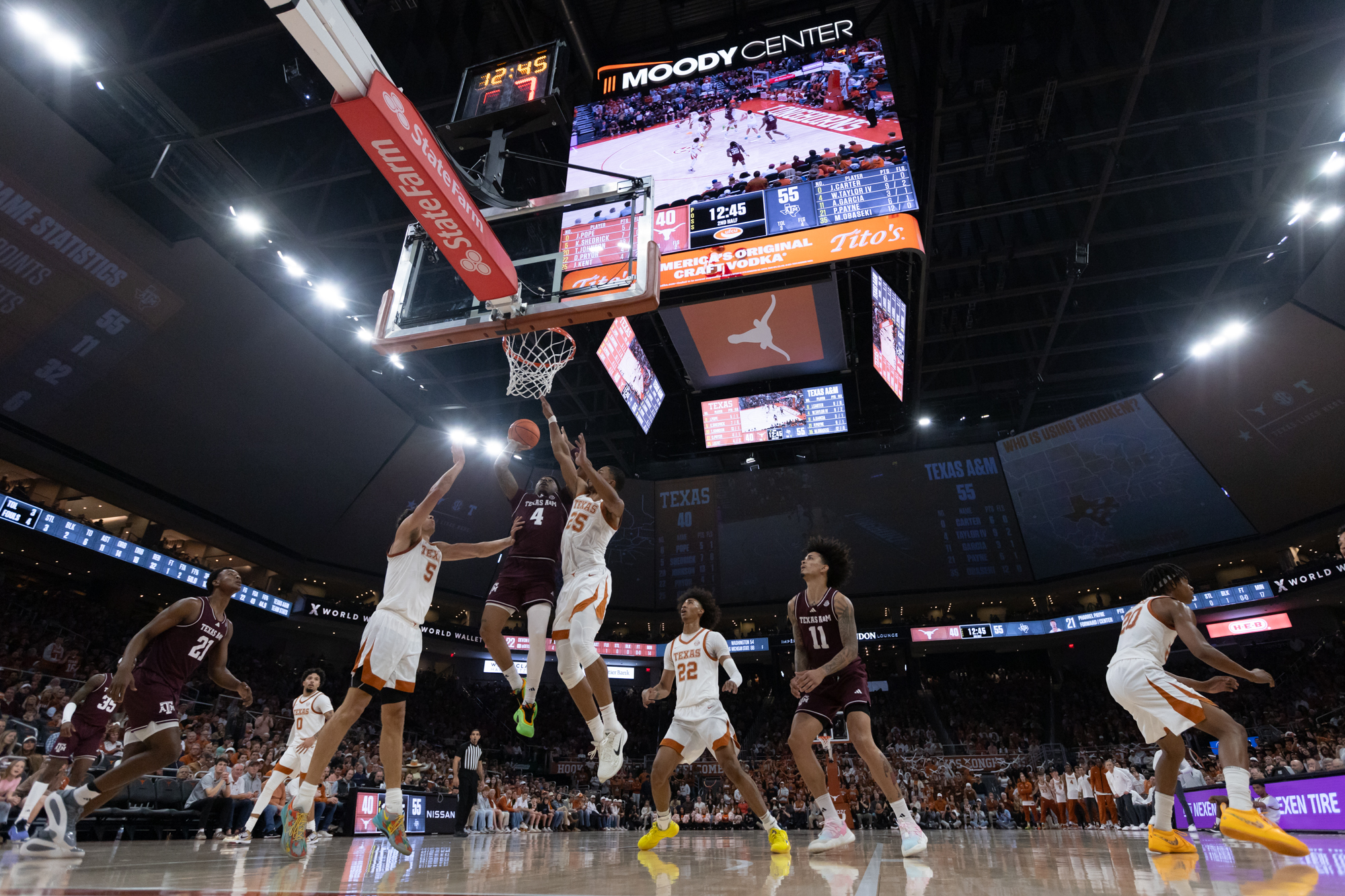 GALLERY: Men's Basketball vs. Texas