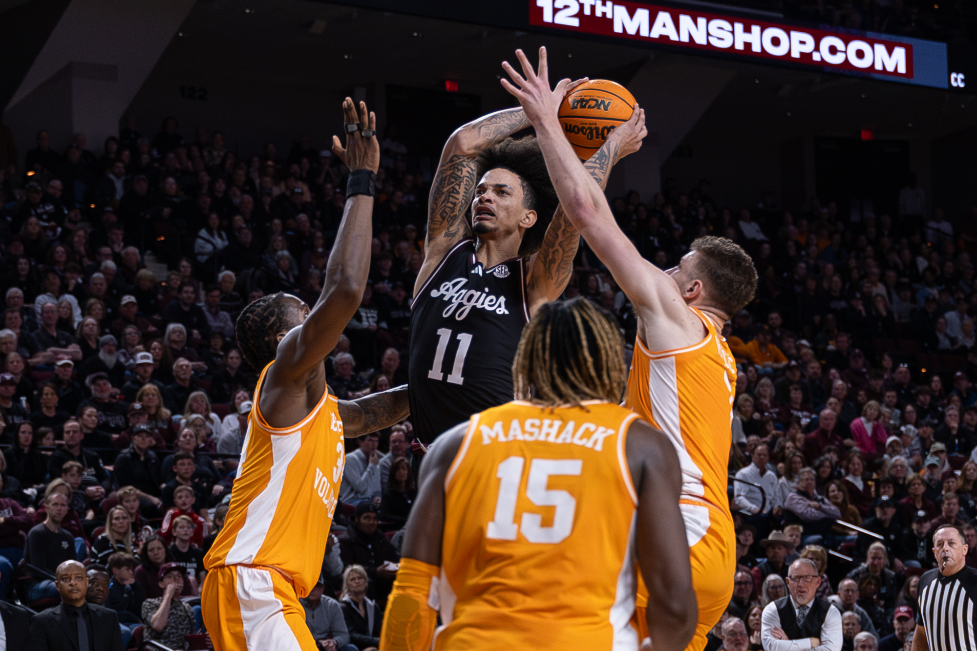 GALLERY: Men's Basketball vs. Tennessee