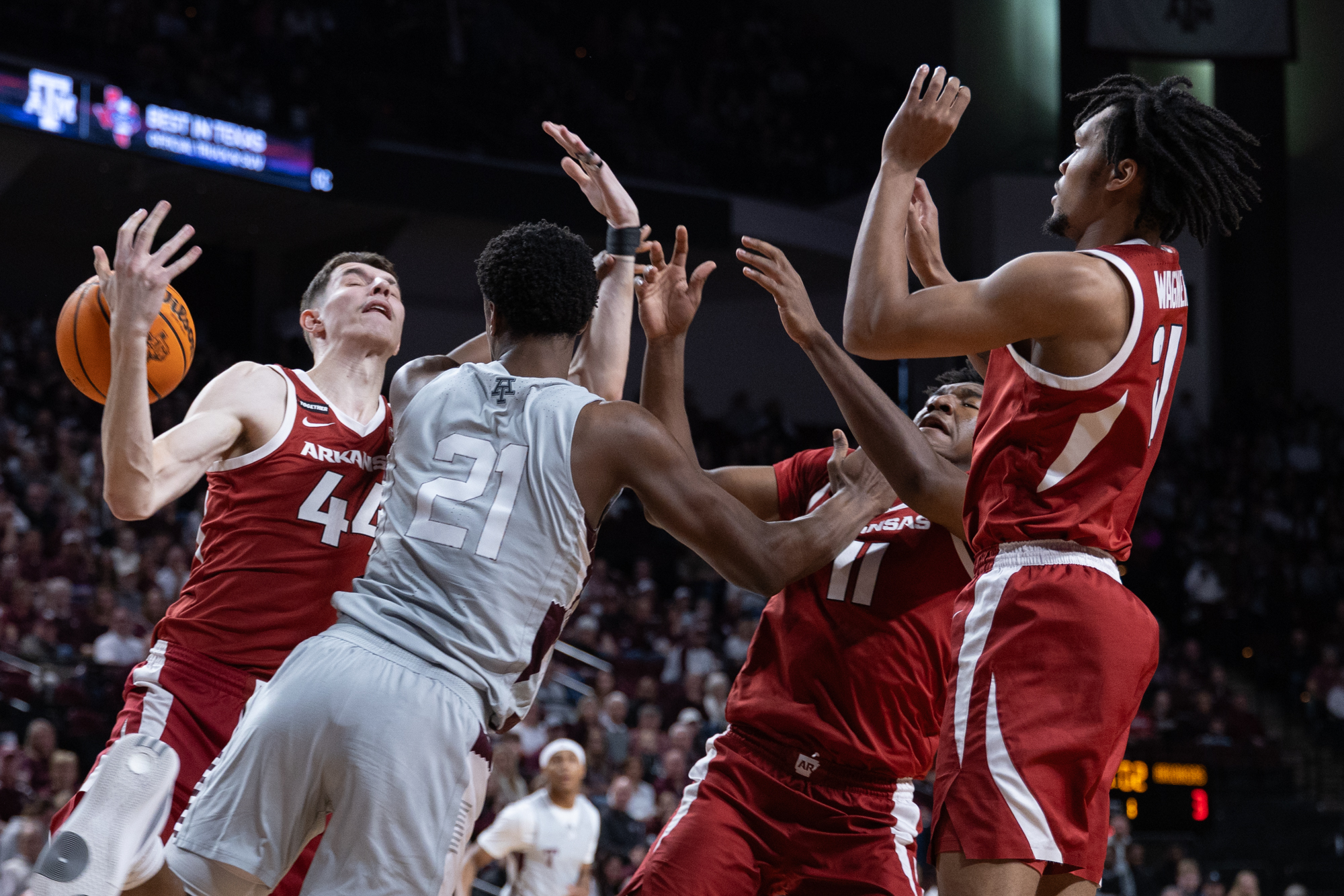 GALLERY: Men's Basketball vs. Arkansas