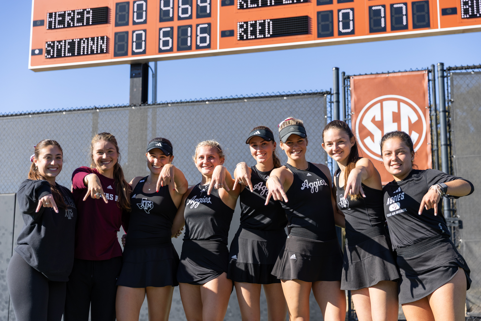 GALLERY: Women's Tennis vs. Texas