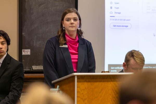 Student senate meeting