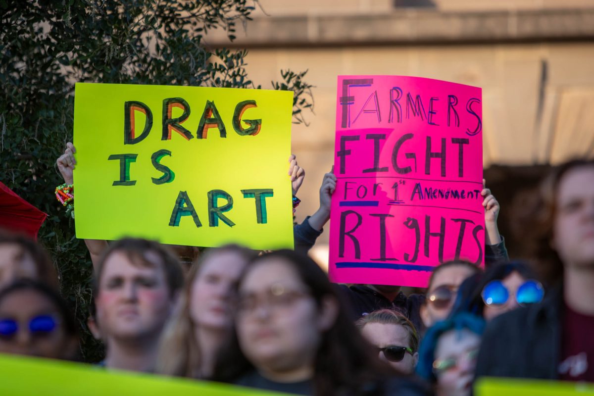 A day of drag protest