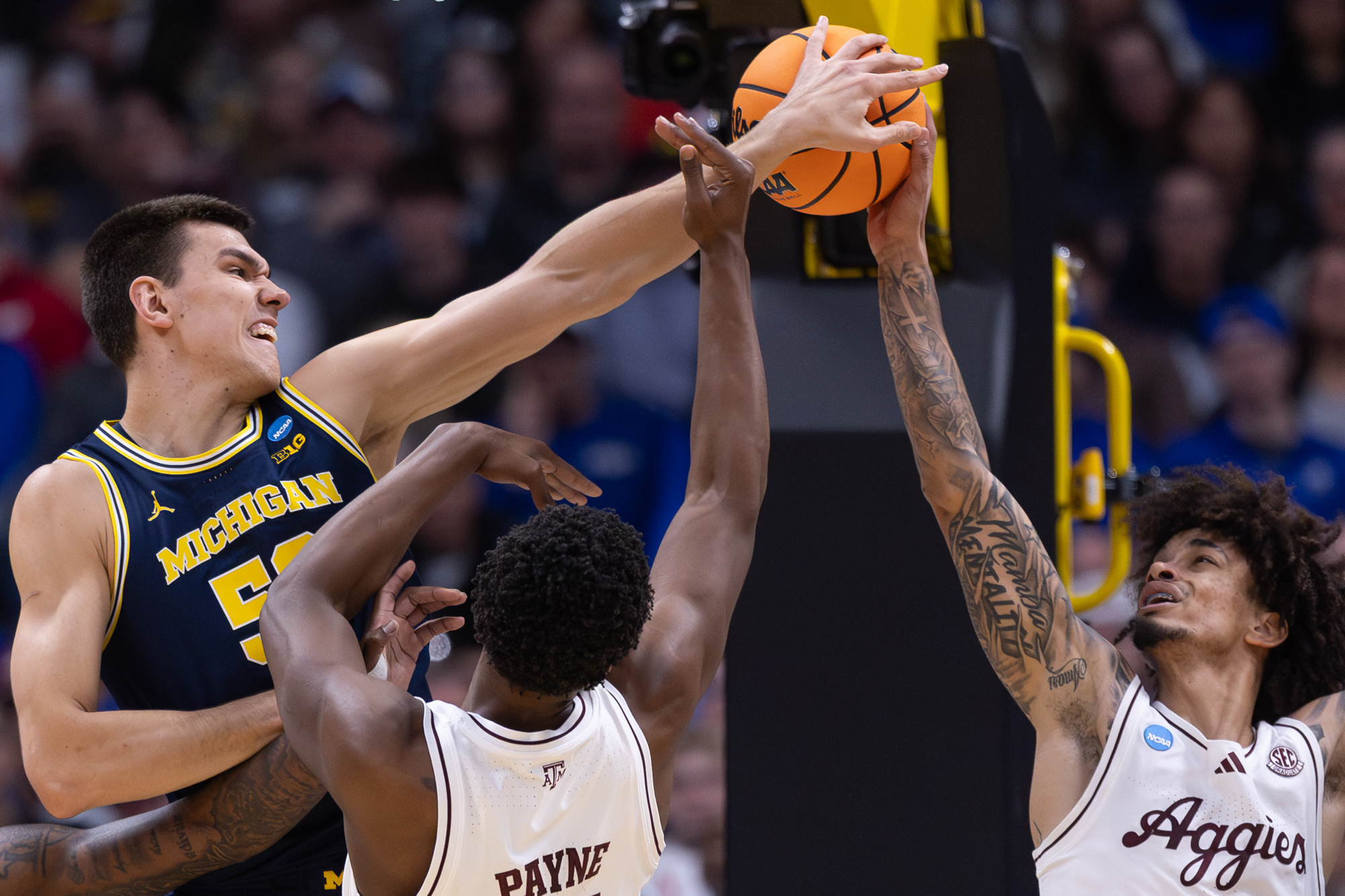 GALLERY: March Madness Texas A&M vs. Michigan