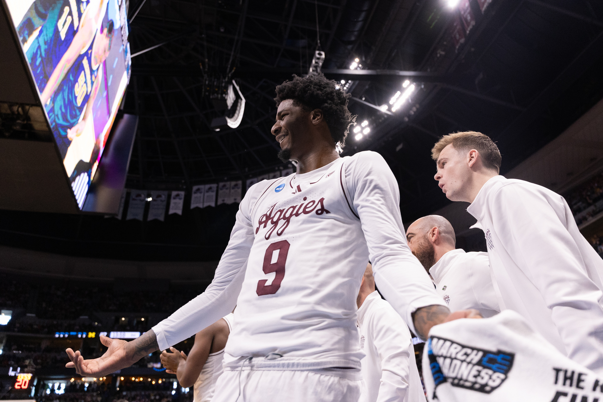 GALLERY: March Madness Texas A&M vs. Michigan