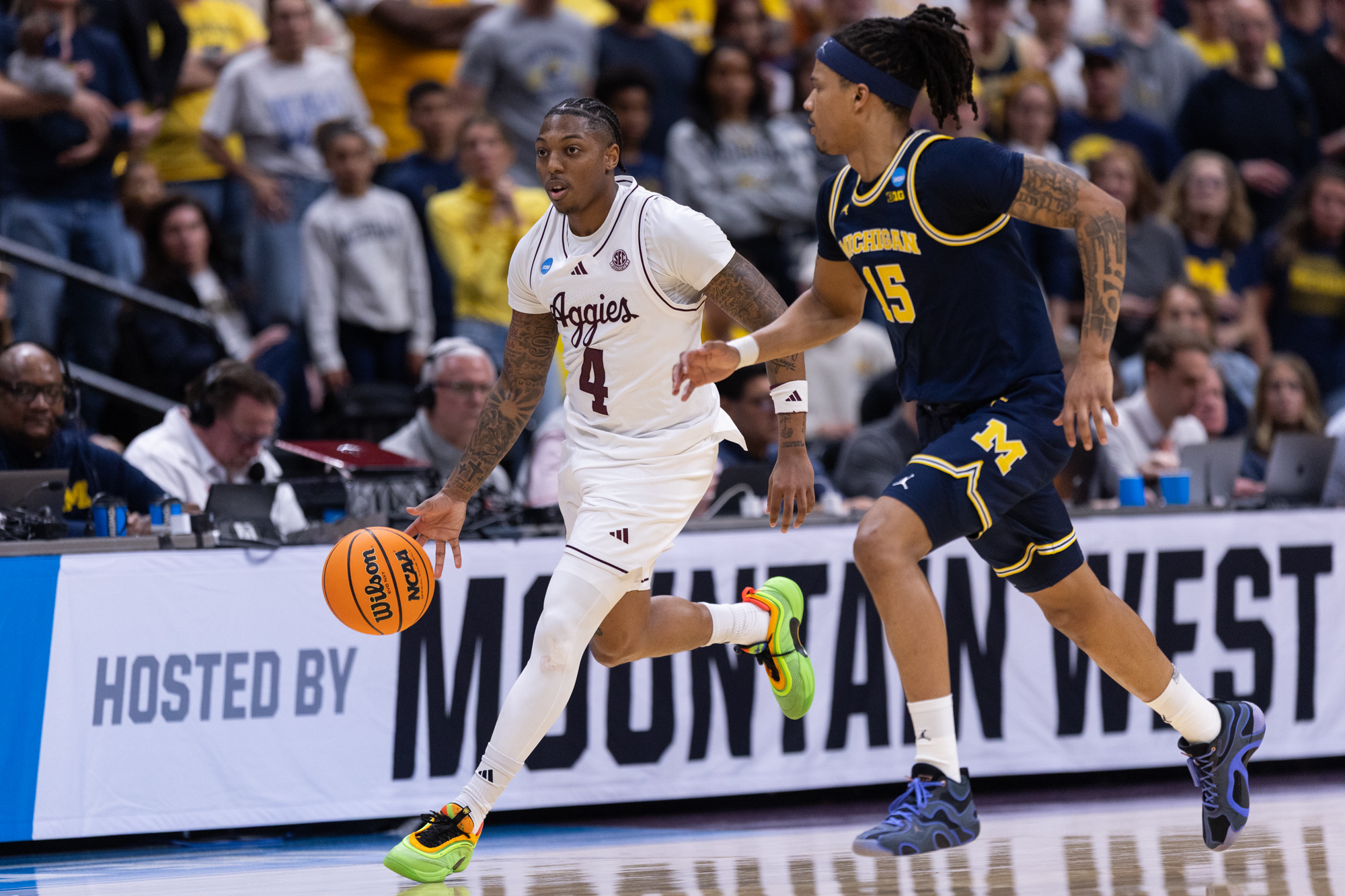 GALLERY: March Madness Texas A&M vs. Michigan