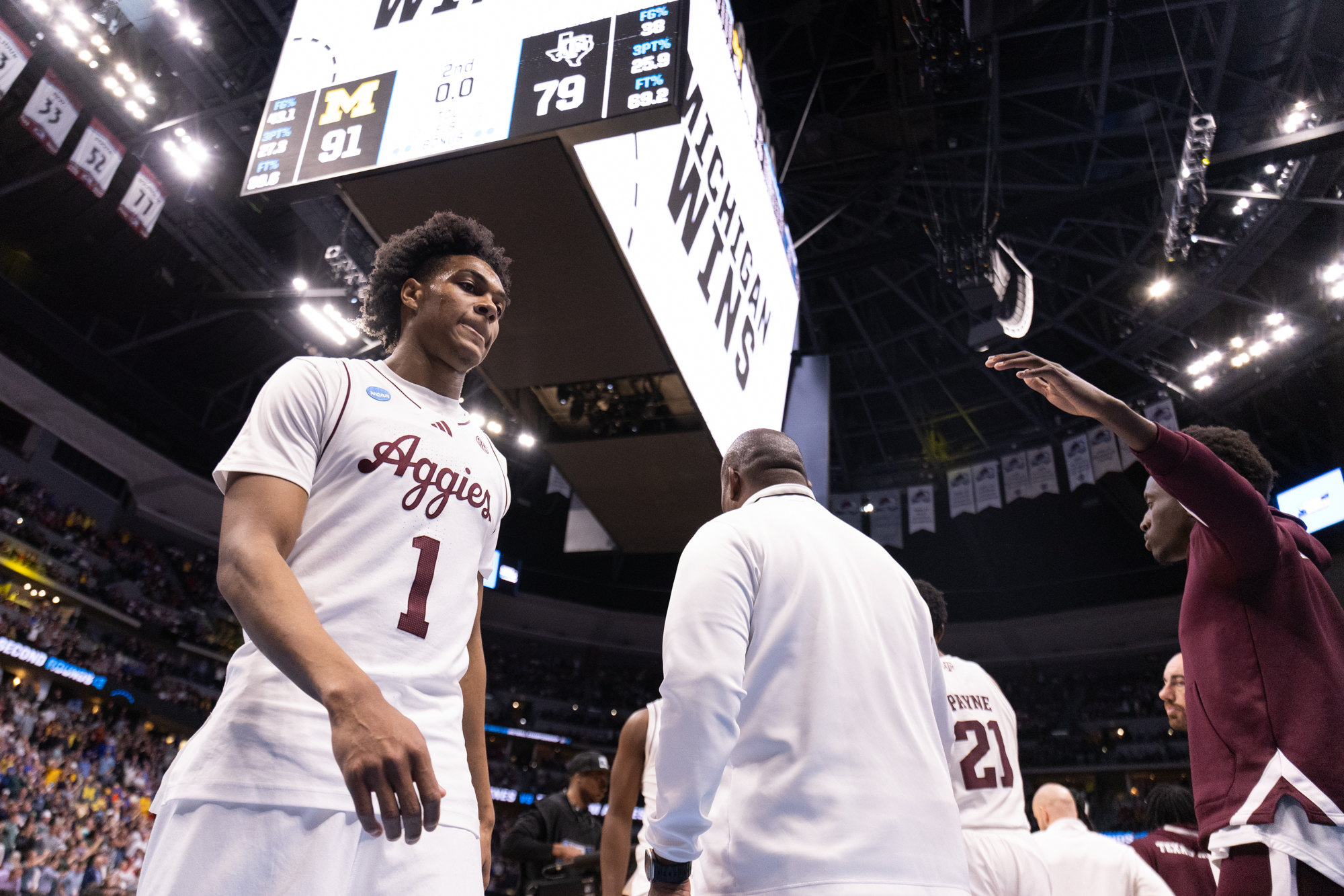 GALLERY: March Madness Texas A&M vs. Michigan