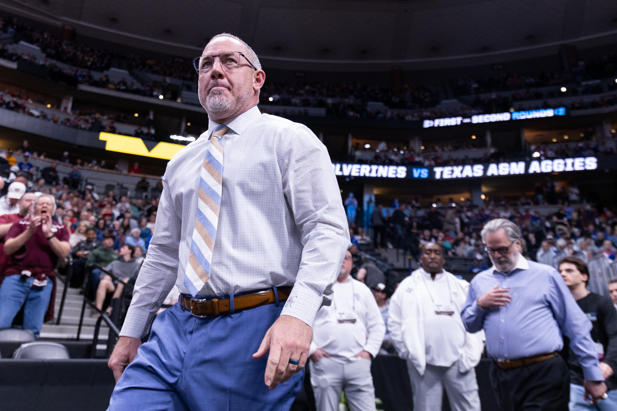 GALLERY: March Madness Texas A&M vs. Michigan