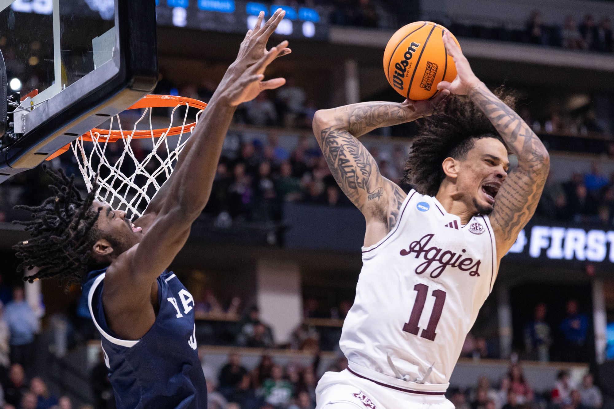 GALLERY: 2025 March Madness Texas A&M vs. Yale