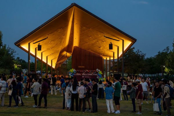 Global welcome party