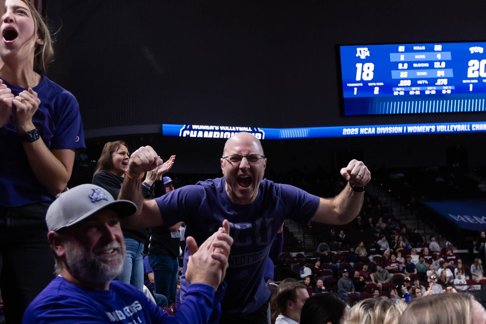 GALLERY: Volleyball vs. TCU