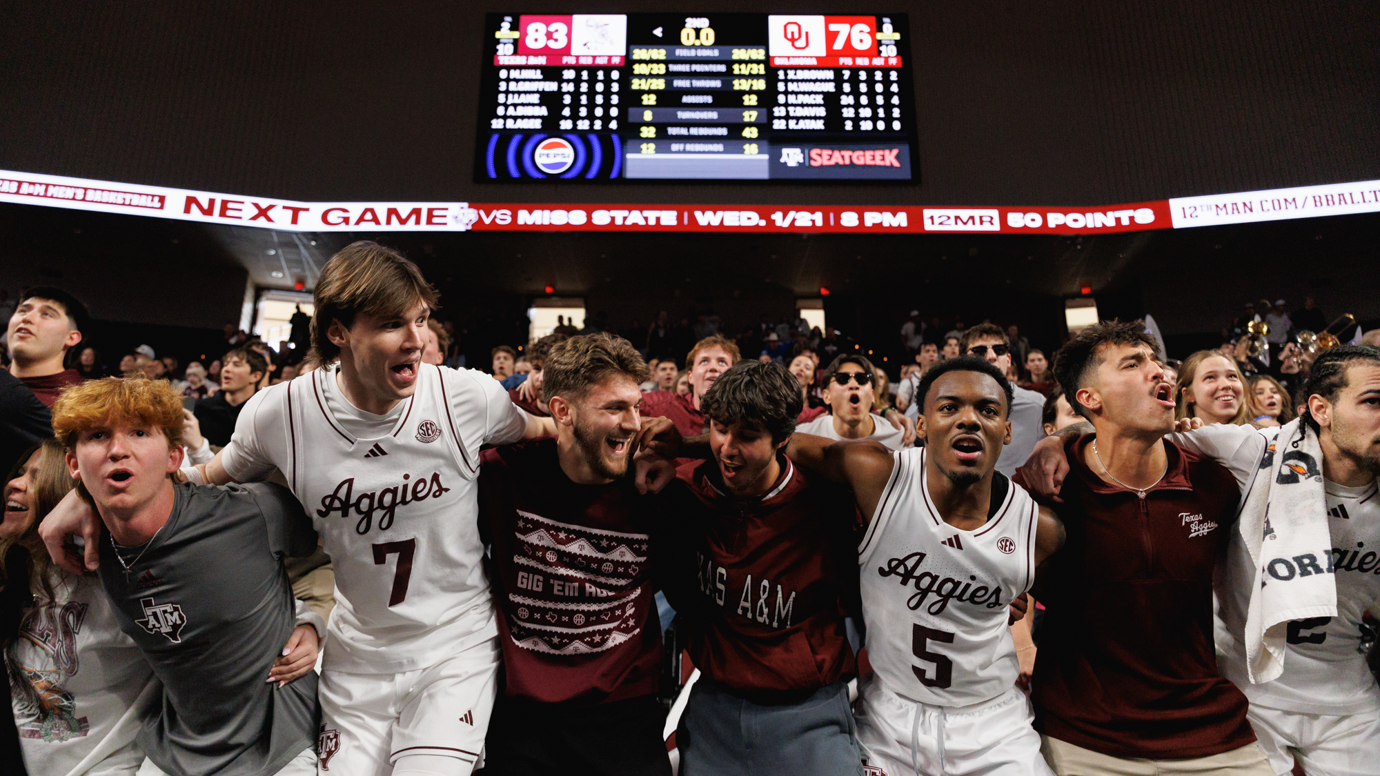 GALLERY: Basketball vs. Oklahoma