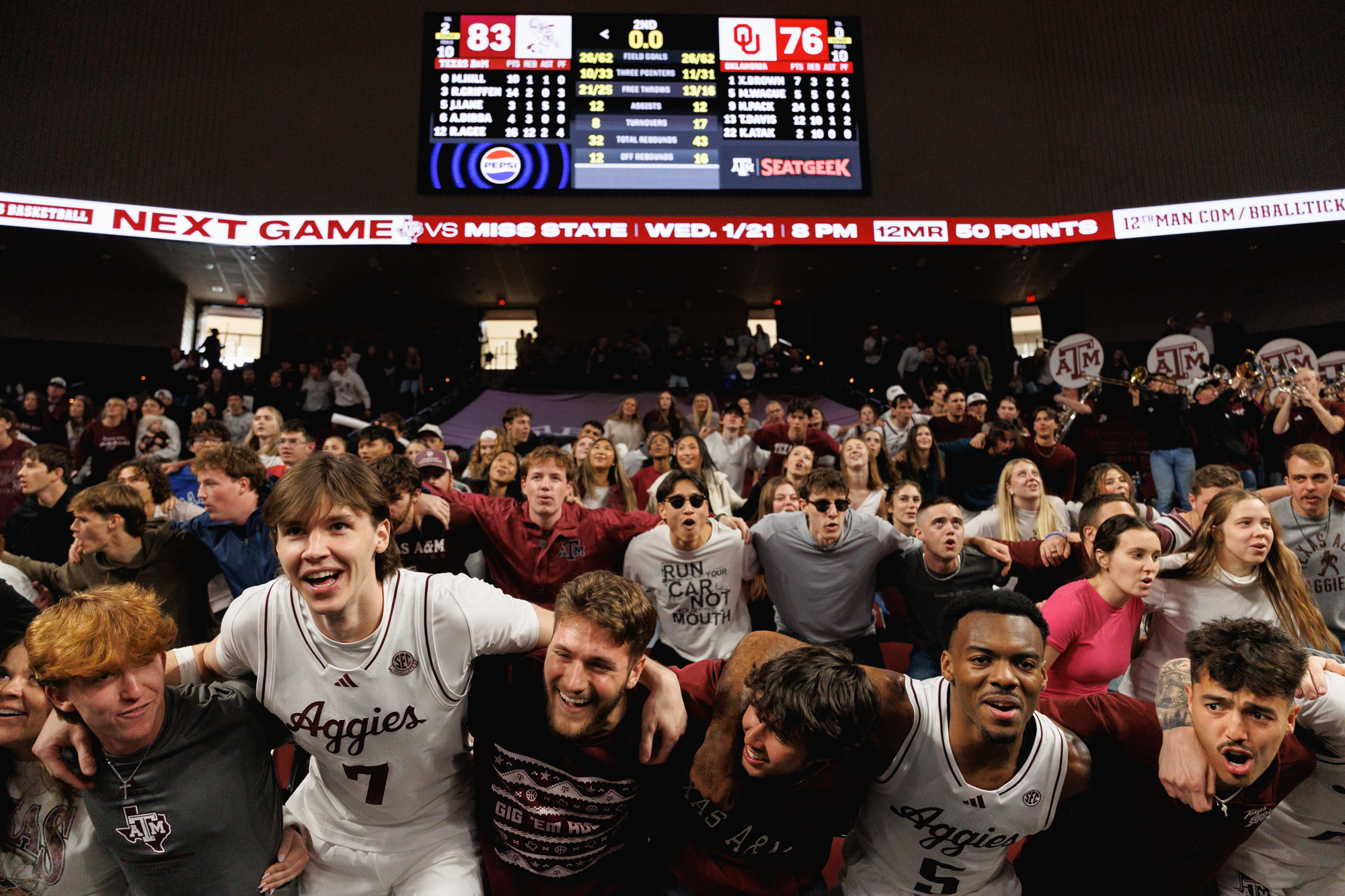 GALLERY: Basketball vs. Oklahoma