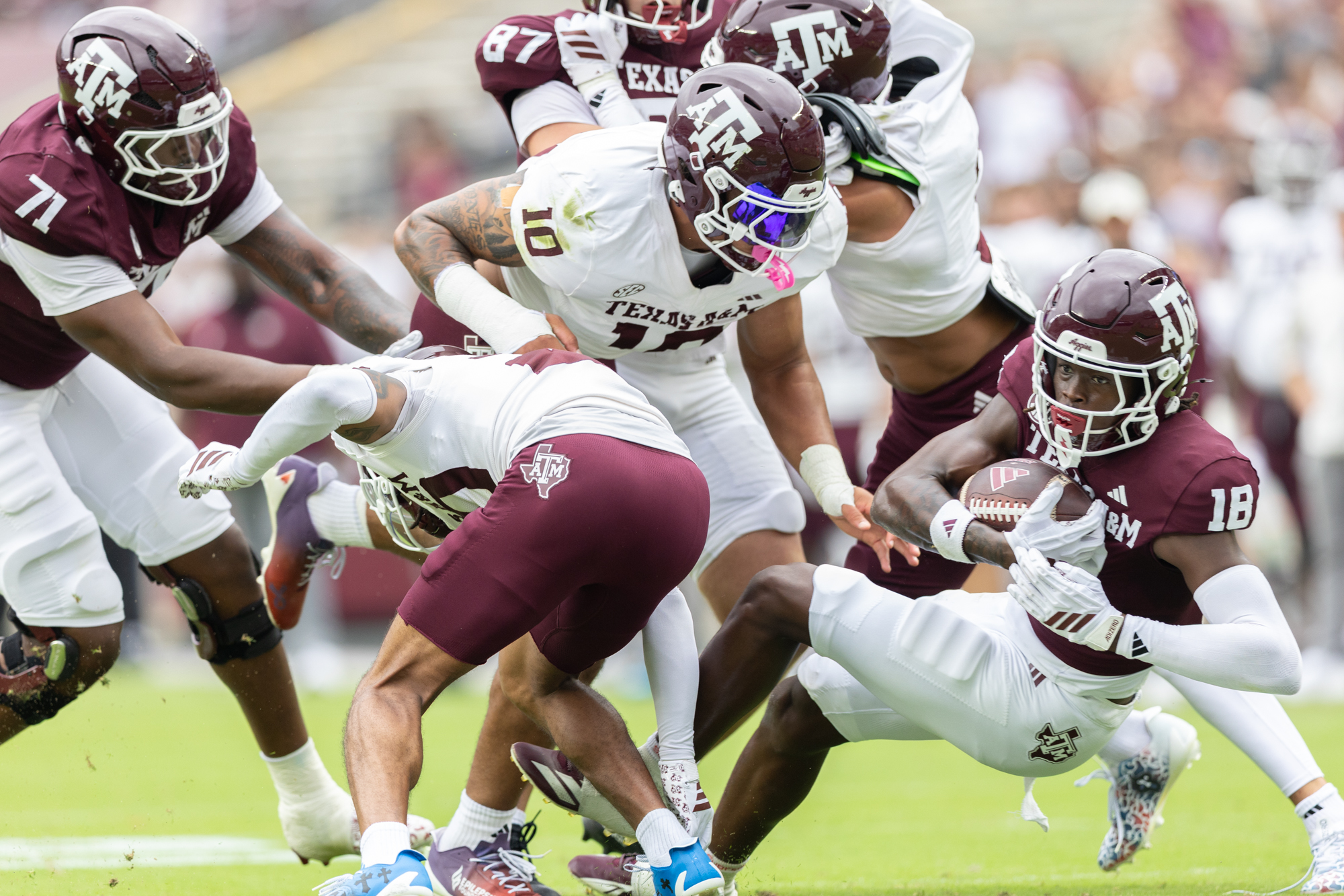 GALLERY: Texas A&M 2026 Maroon & White Football Game